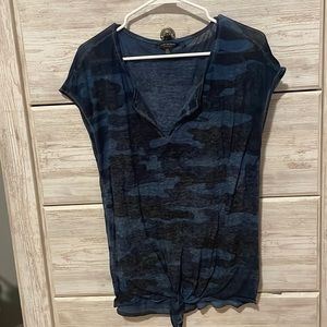 Size L camo Lucky brand shirt